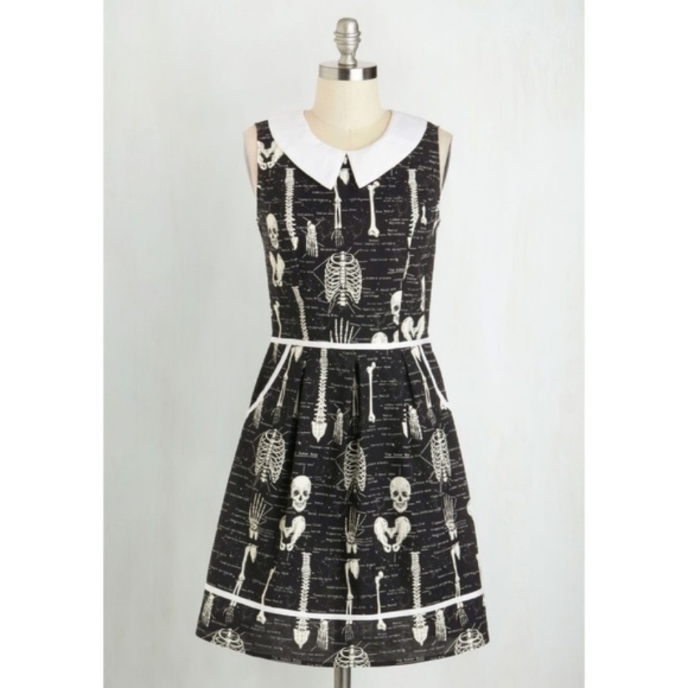 Modcloth "Rad to the Bone" Dress - Picture 3 of 6